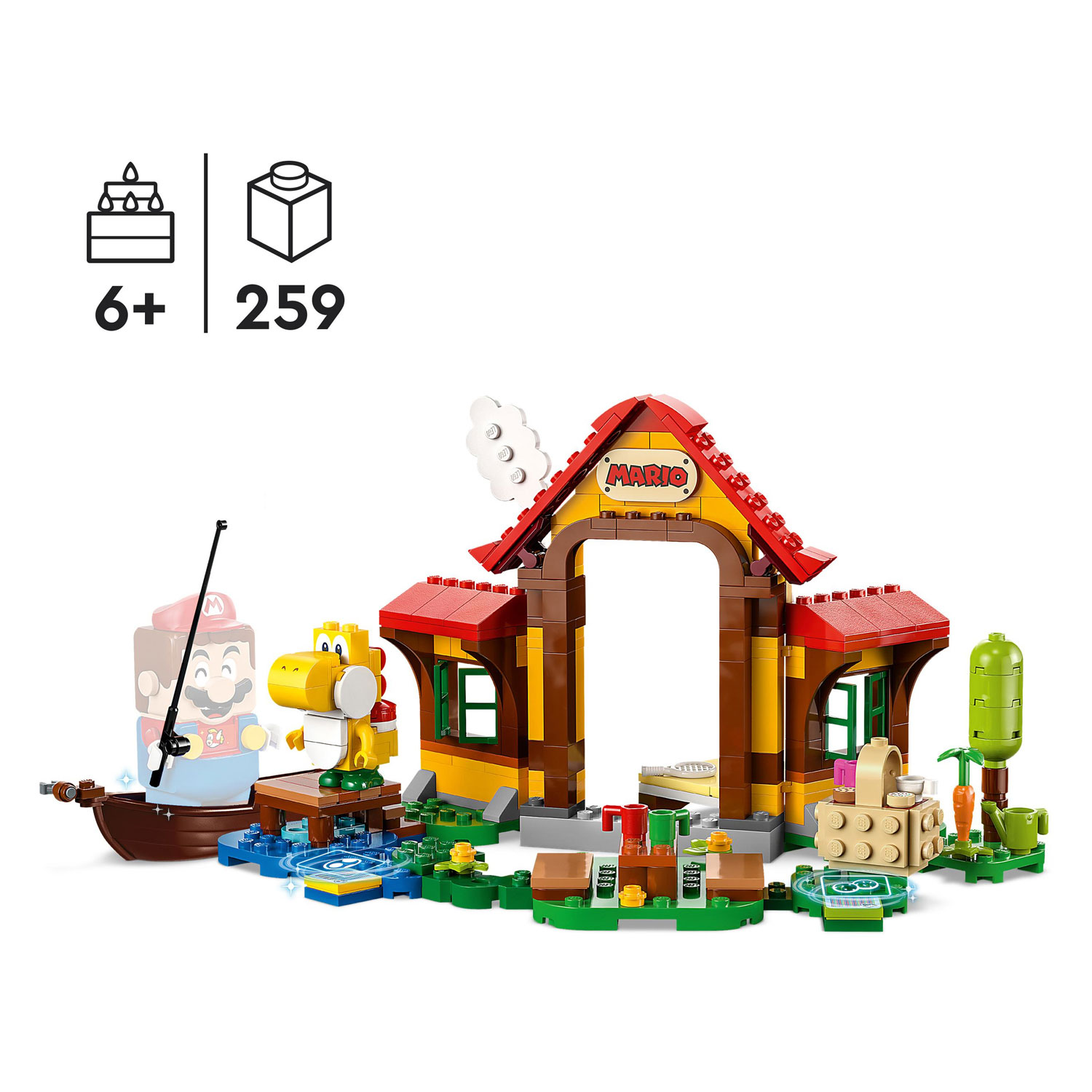LEGO Super Mario 71422 Ensemble d'extension : Pique-nique chez Mario