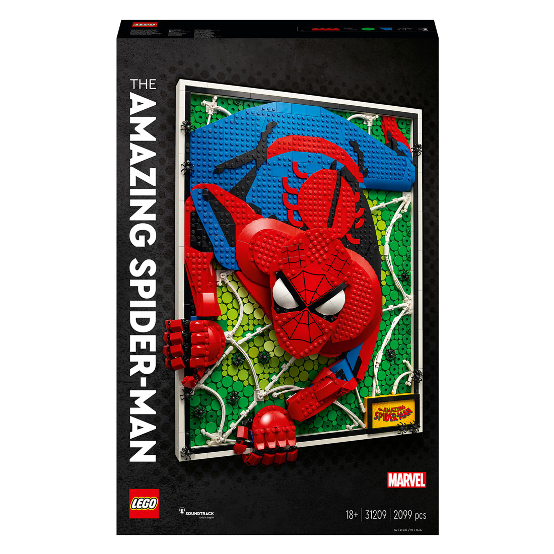 LEGO Art 31209 De Geweldige Spider-Man