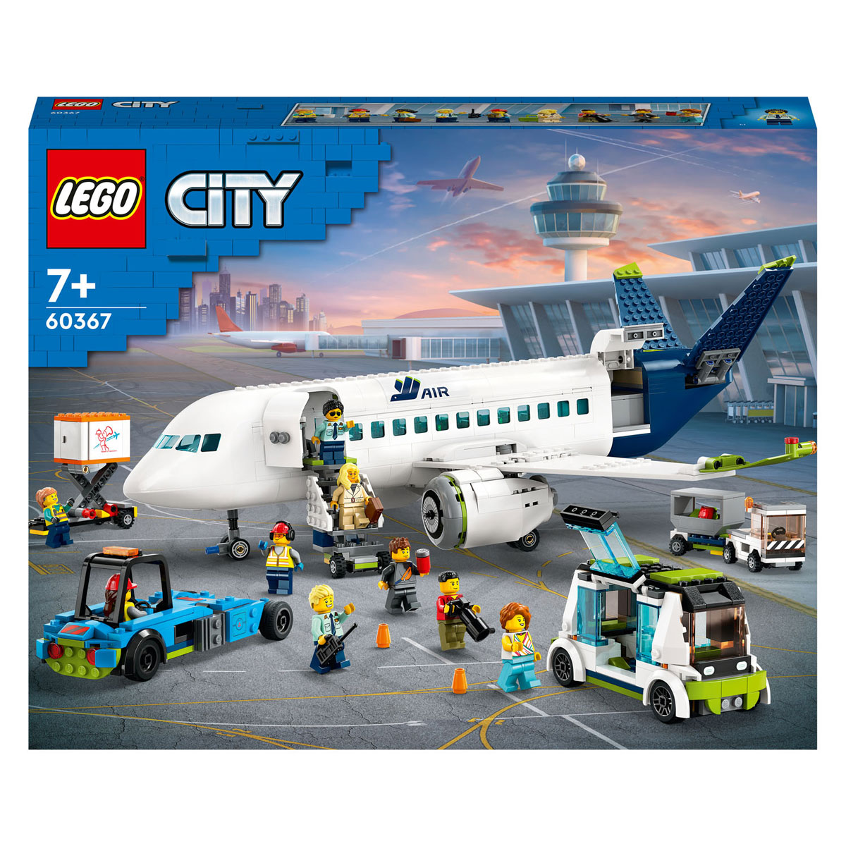 Lego®city 60380 - le centre-ville, jeux de constructions & maquettes