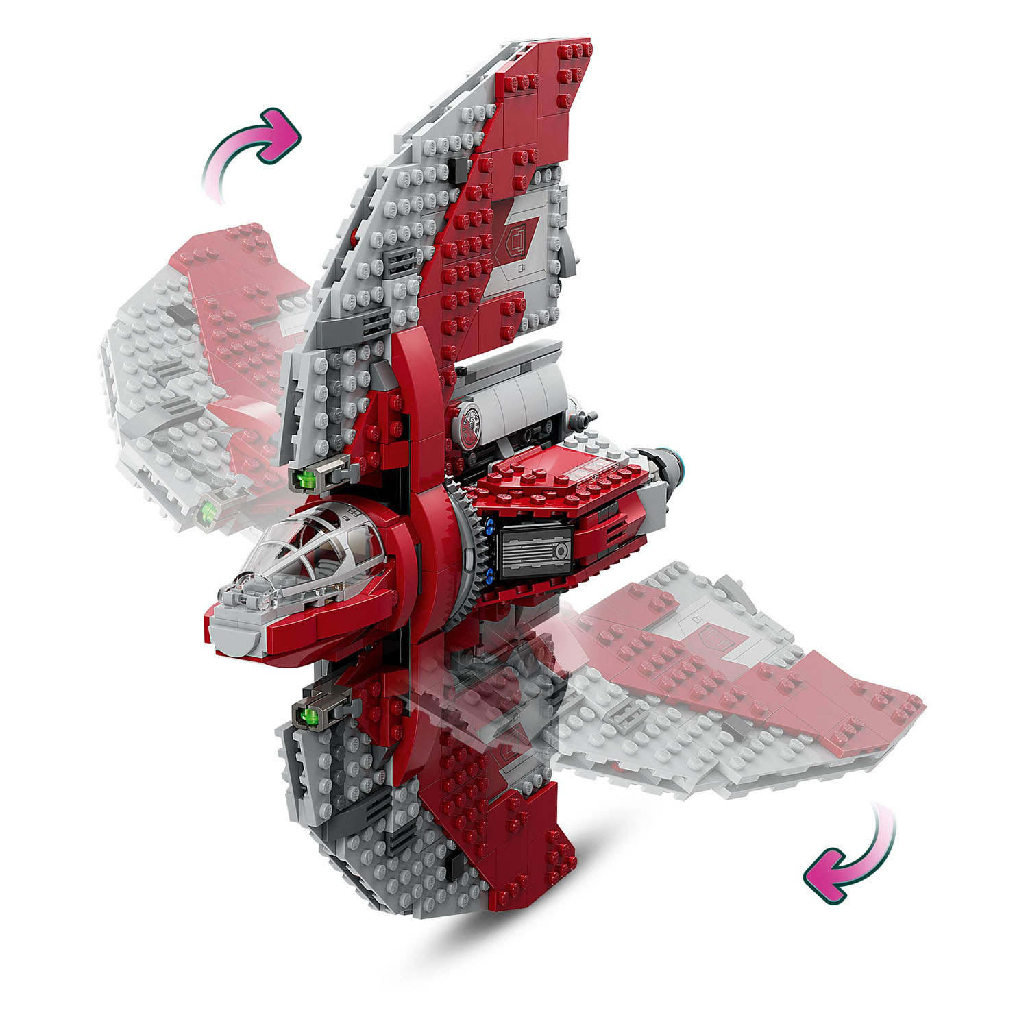 LEGO Star Wars 75362 Ahsoka Tanos T-6 Jedi-Shuttle