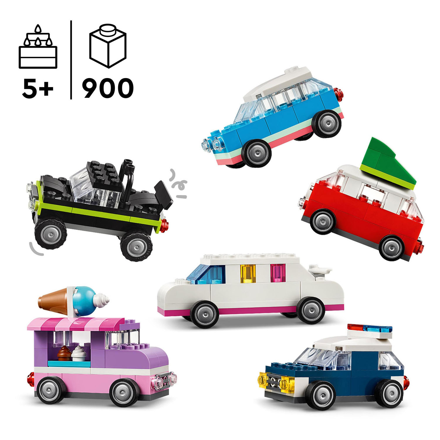 LEGO Classic 11036 Creatieve Voertuigen