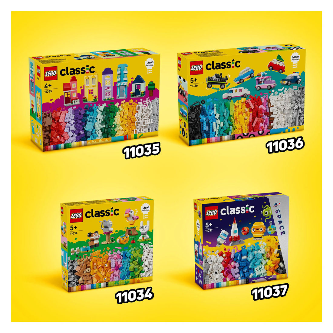 LEGO Classic 11036 Véhicules créatifs