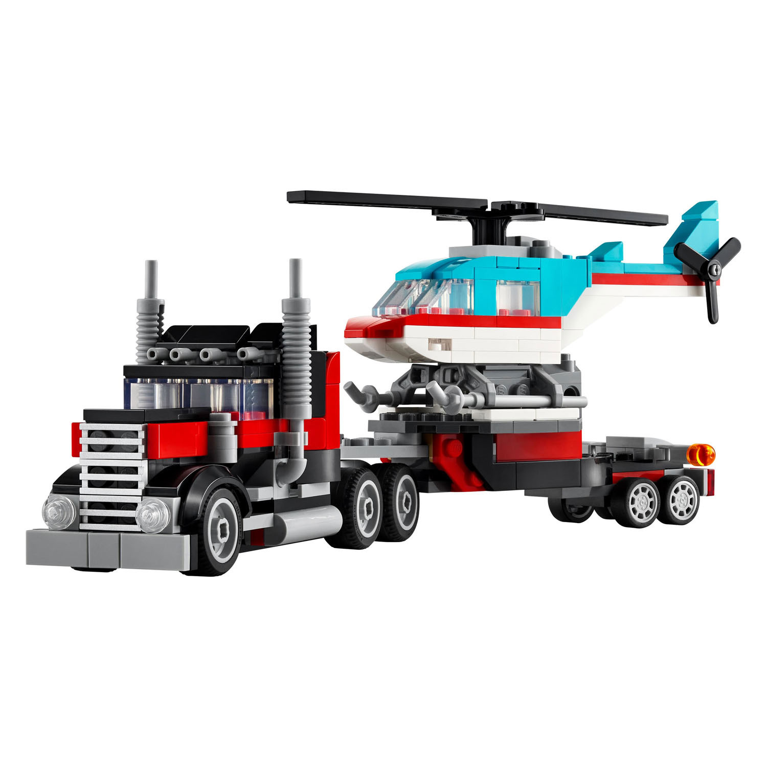 LEGO Creator 31146 LKW mit Hubschrauber