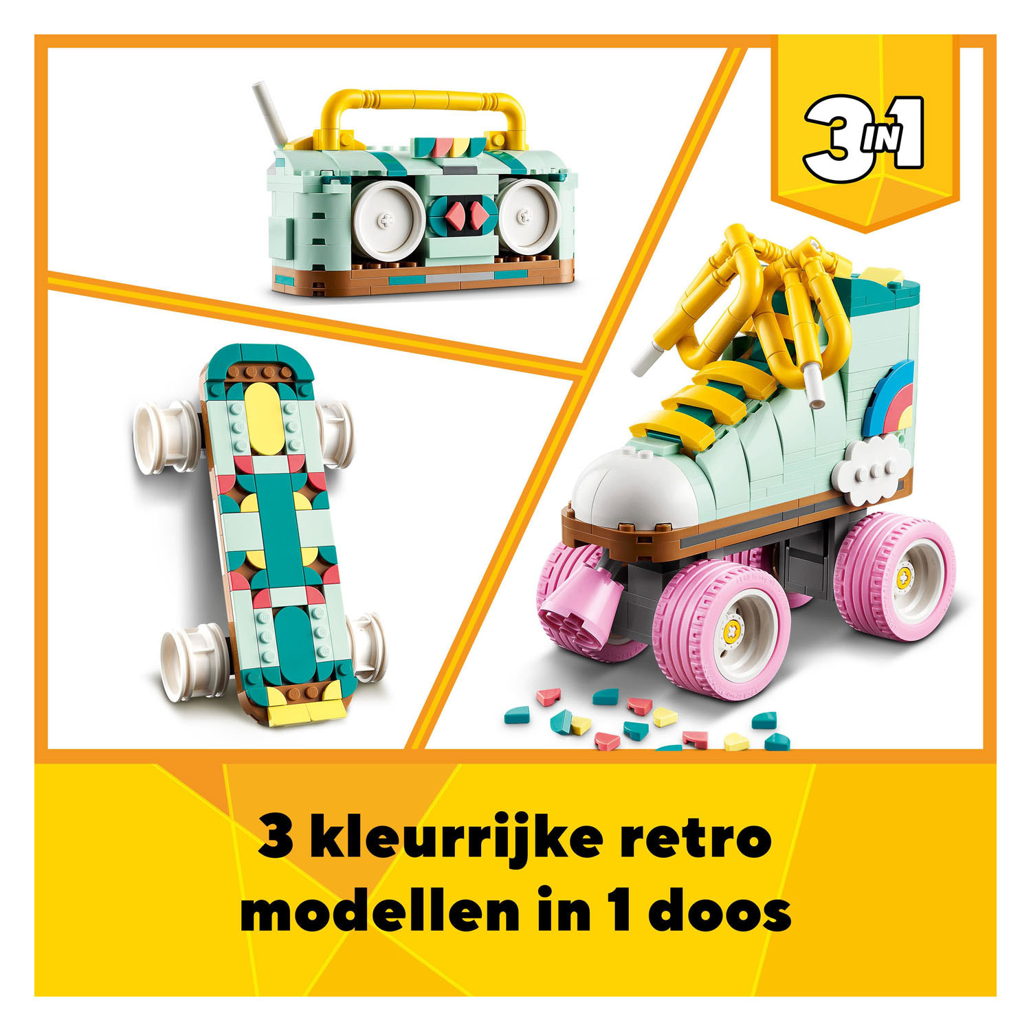 LEGO Creator 31148 Retro-Rollschuh