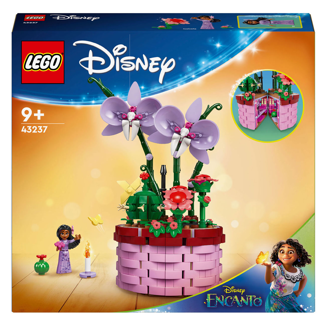 LEGO Disney 43237 Isabelas Blumentopf