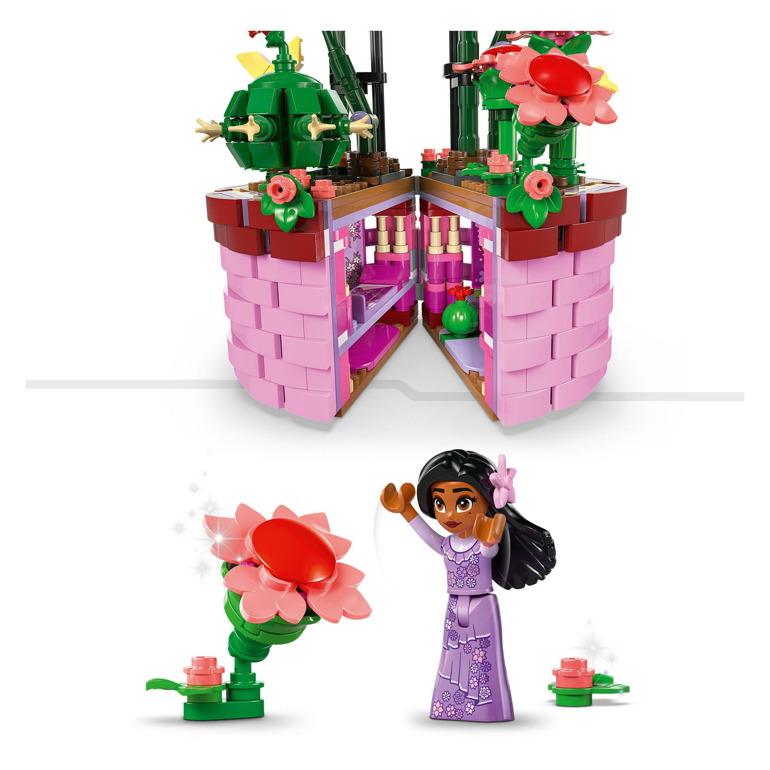LEGO Disney 43237 Le pot de fleurs d'Isabela