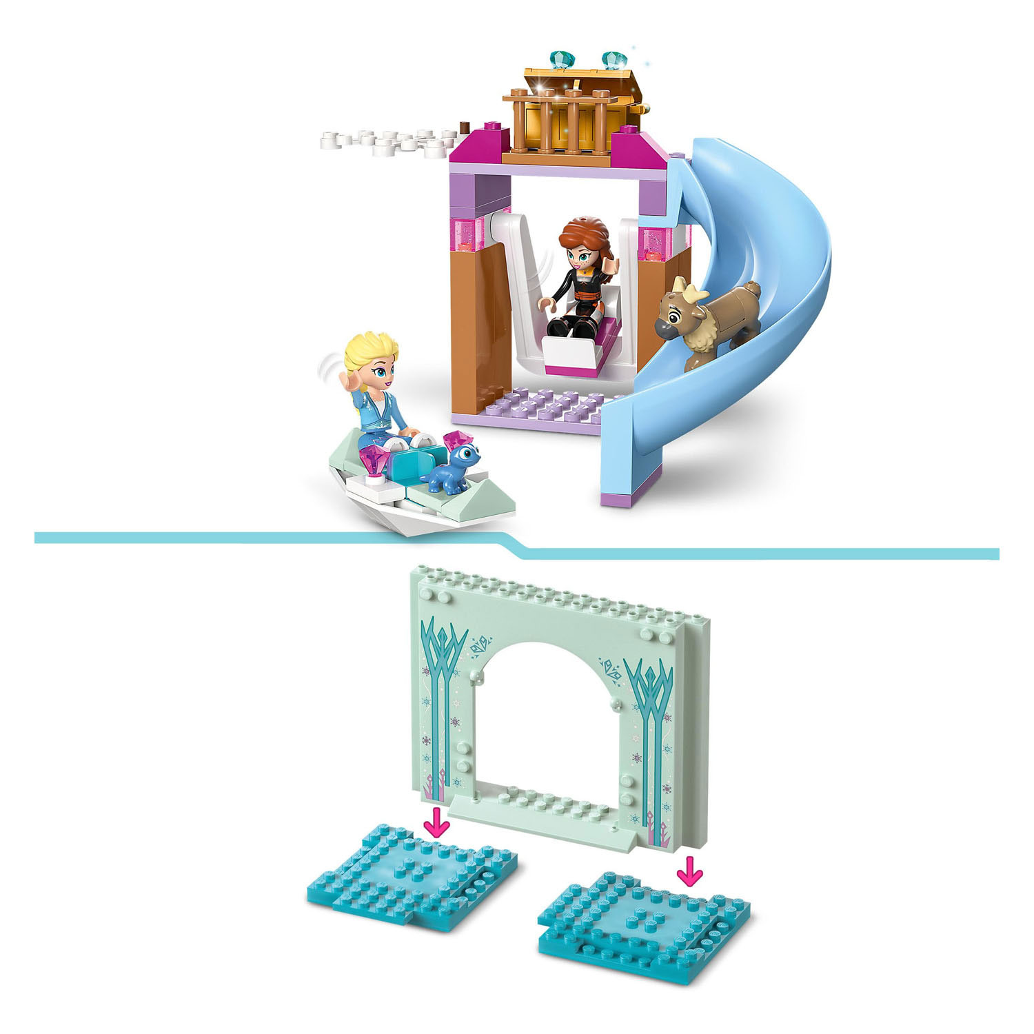 LEGO Princesse Disney 43238 Le château La Reine des Neiges d'Elsa