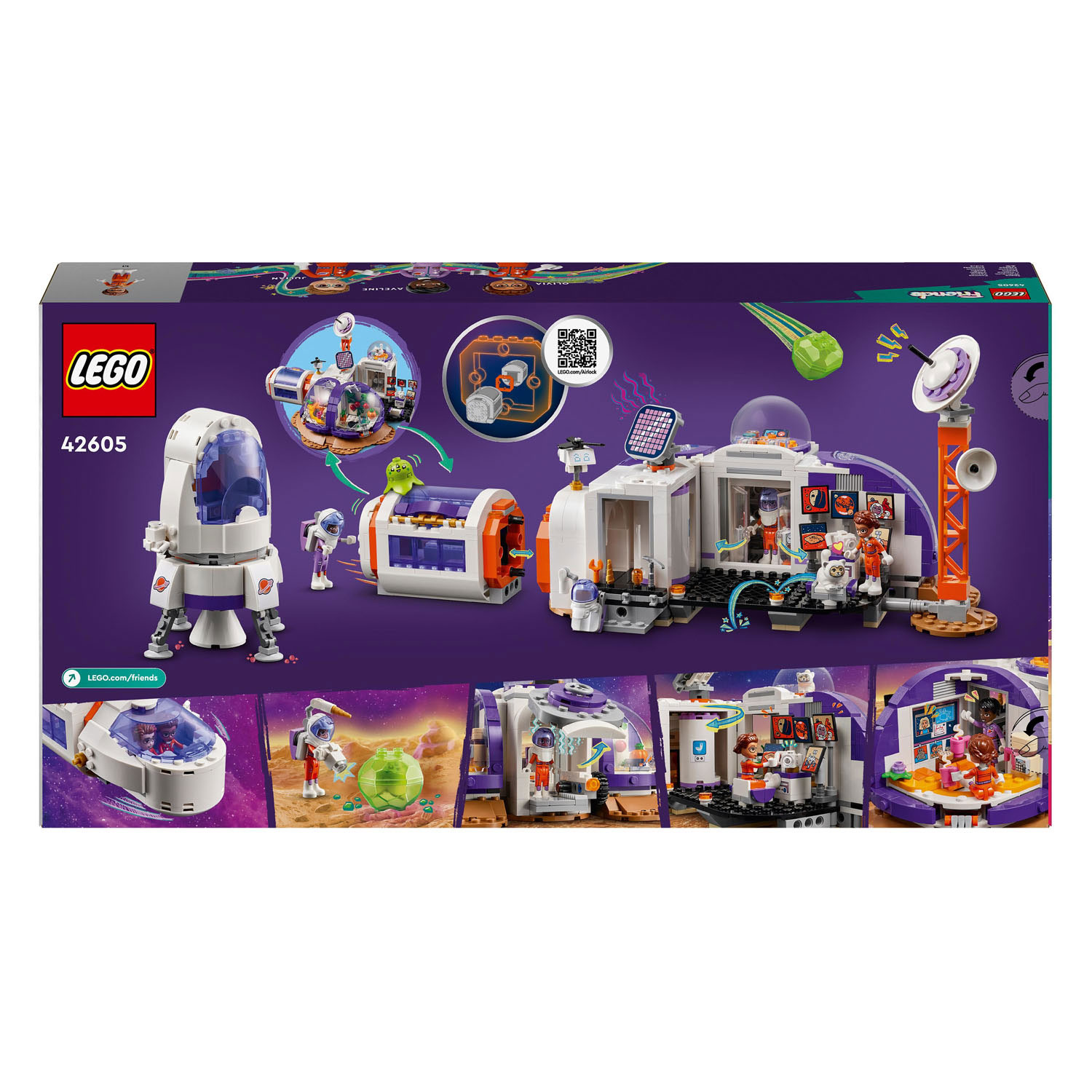 LEGO Friends 42605 Mars-Weltraumbasis und Rakete