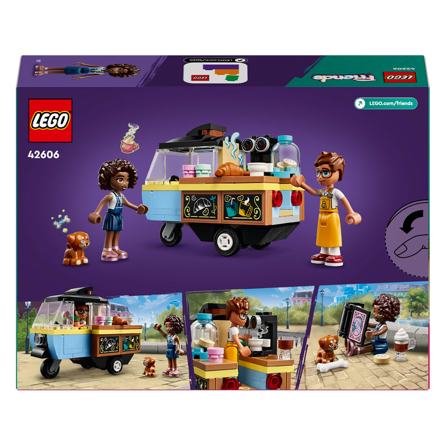 LEGO Friends 42606 Le camion de restauration du boulanger