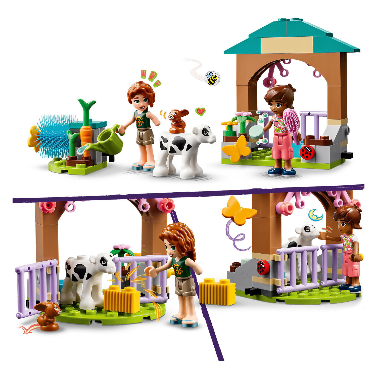 LEGO Friends 42607 Herbstscheune mit Kalb