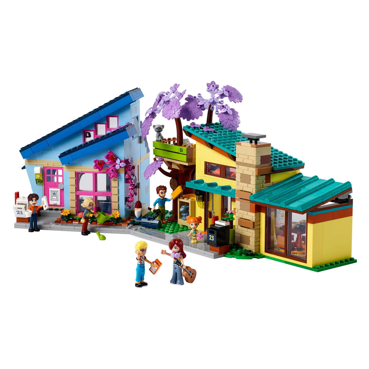 LEGO Friends 42620 Olly en Paisleys Huizen