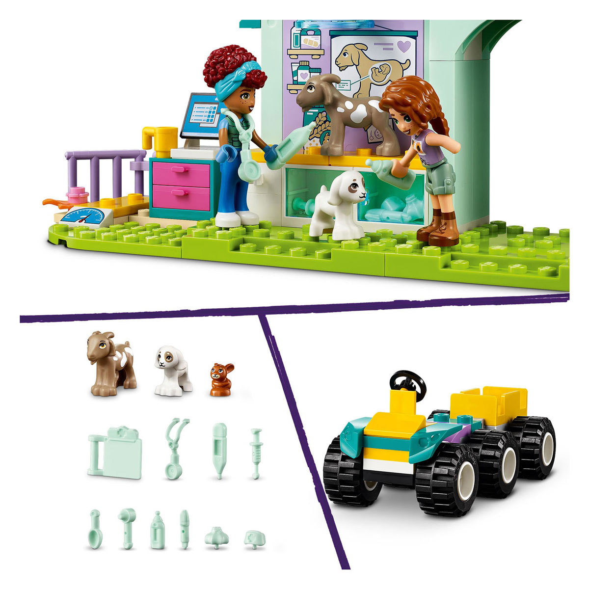 LEGO Friends 42632 La clinique des animaux de la ferme