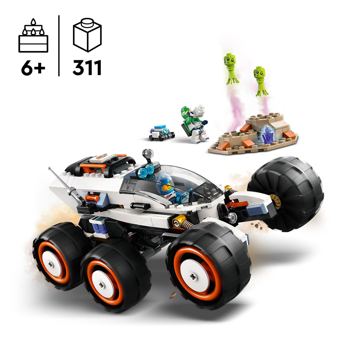 LEGO City 60431 Weltraumforscher und außerirdisches Leben