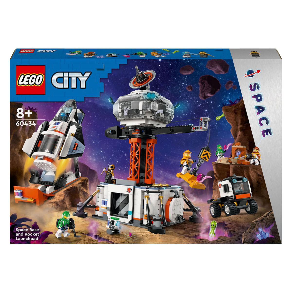 LEGO City 60434 Base spatiale et rampe de lancement de fusée