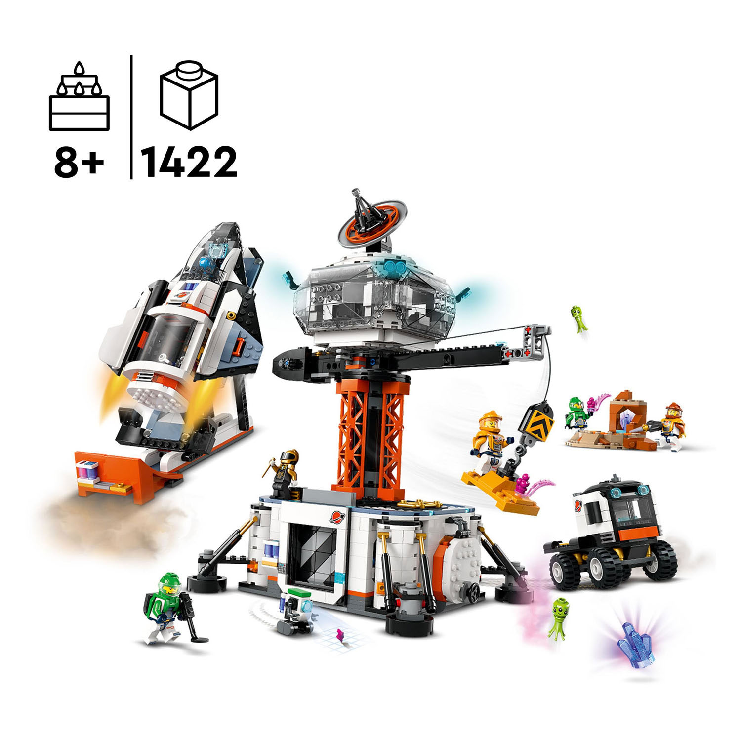 LEGO City 60434 Base spatiale et rampe de lancement de fusée
