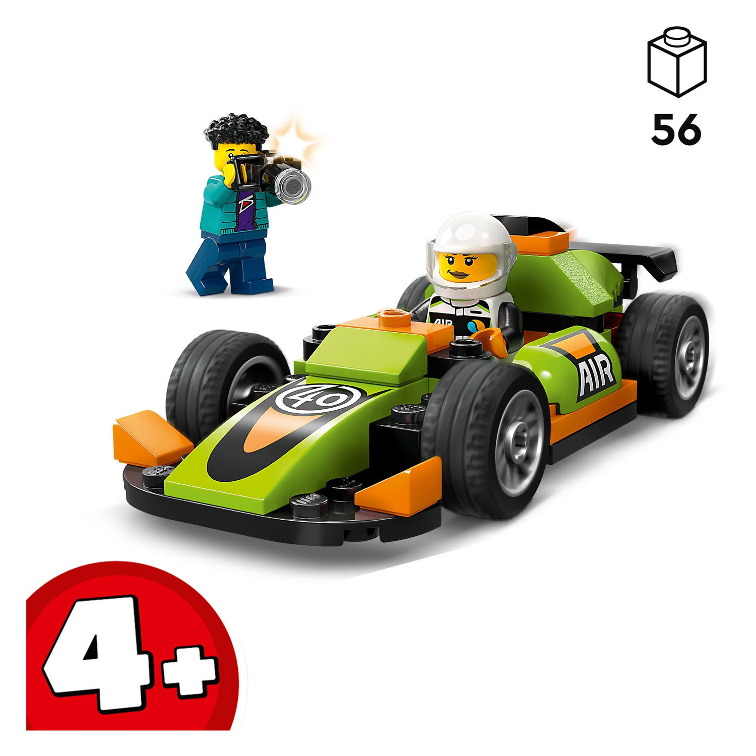 LEGO City 60399 La voiture de course verte