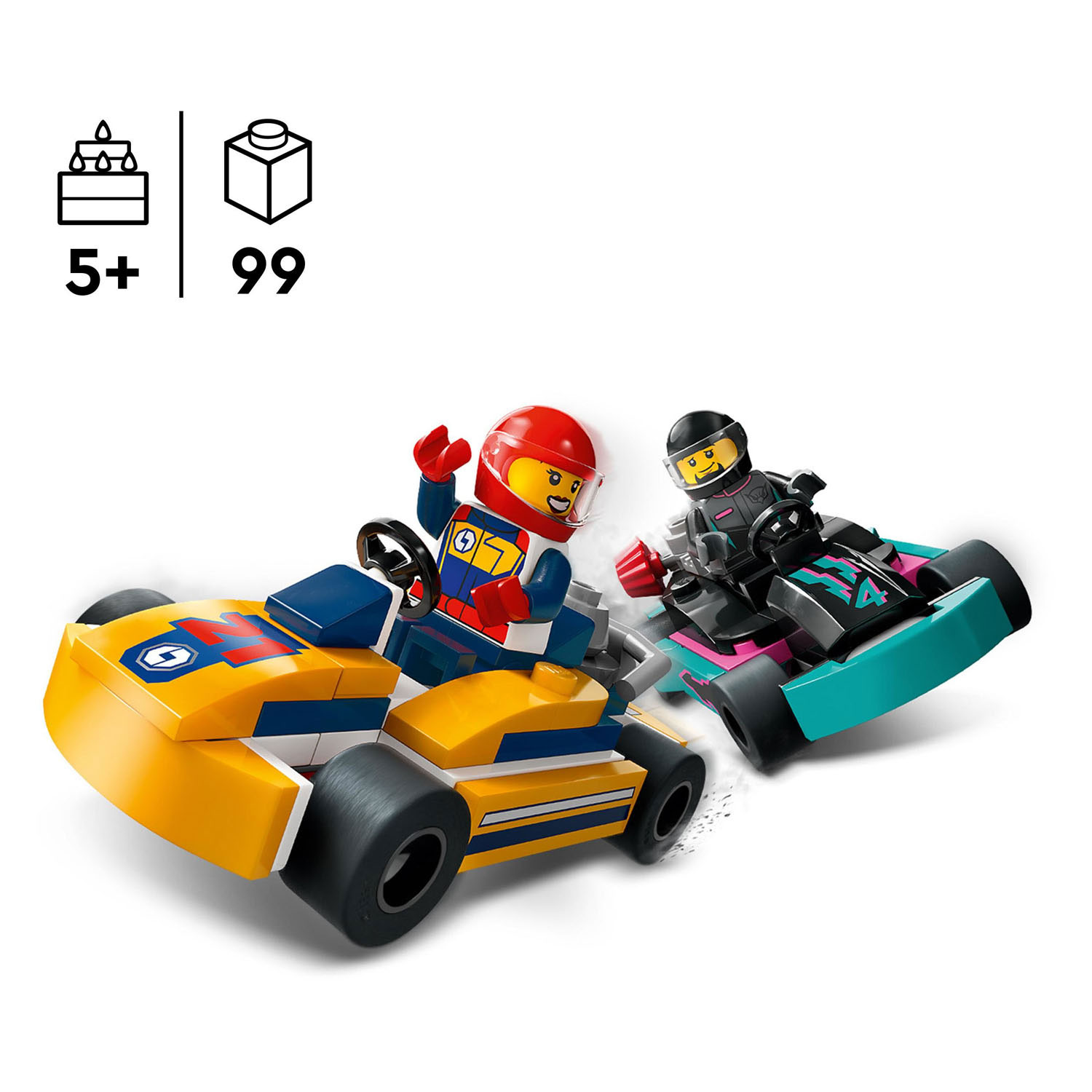 LEGO City 60400 Karts et coureurs