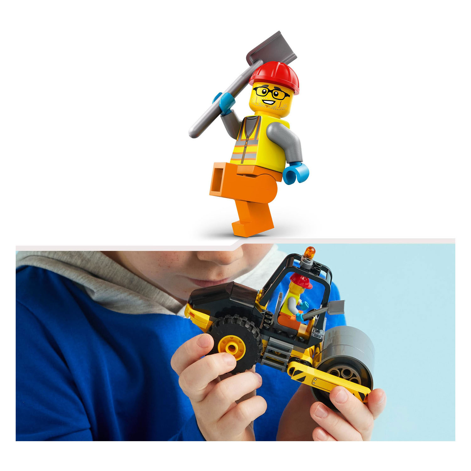 LEGO City 60401 Rouleau compresseur