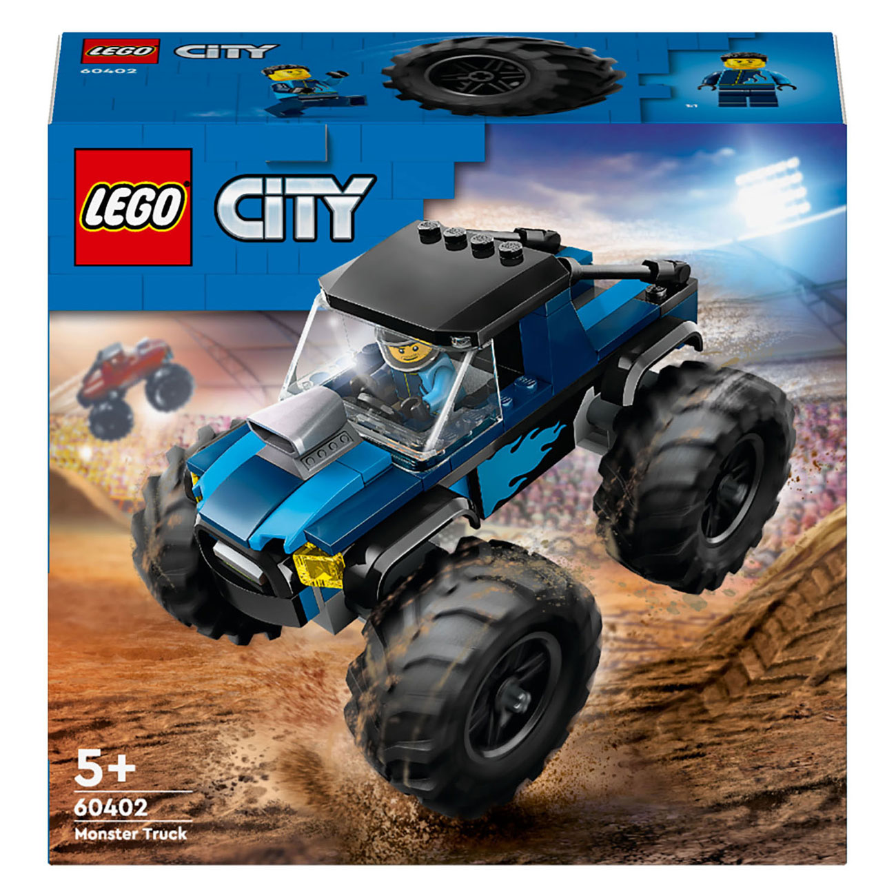 LEGO City 60402 Le camion monstre bleu