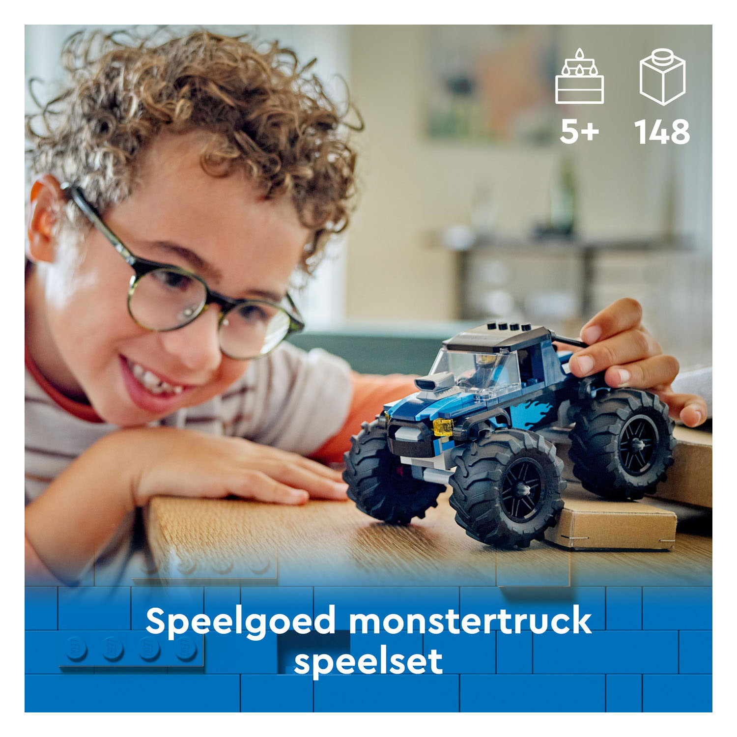 LEGO City 60402 Blauwe Monstertruck