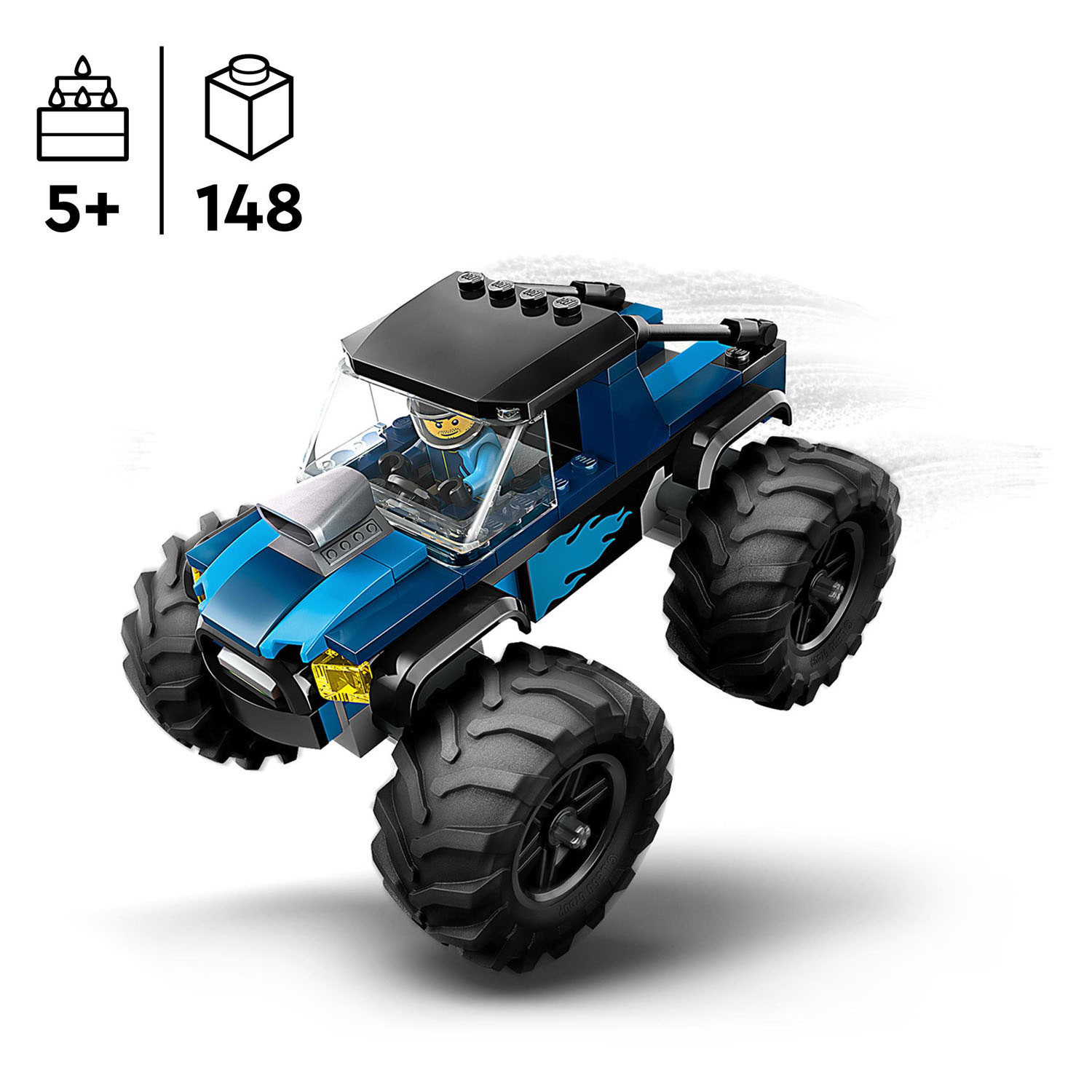 LEGO City 60402 Blauer Monstertruck