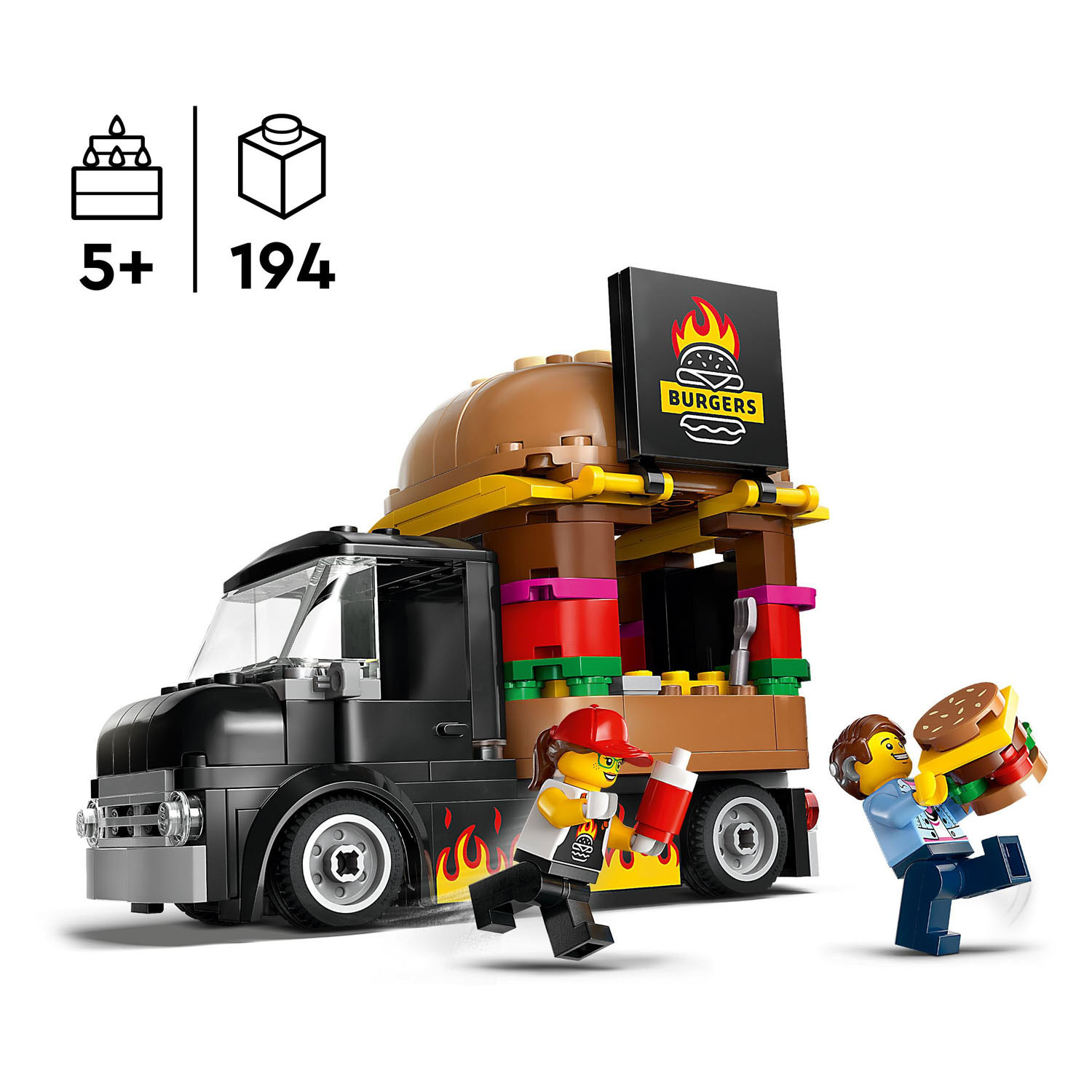 LEGO City 60404 Hamburger-Truck