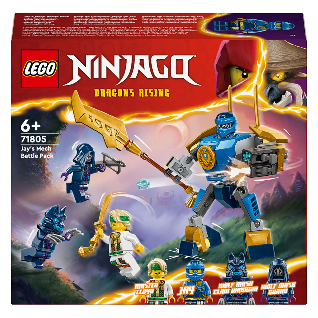LEGO Ninjago 71805 Pack de combat Mecha de Jay