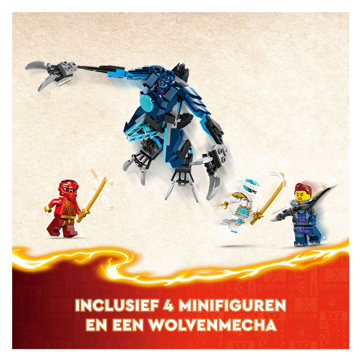 LEGO Ninjago 71808 Kais Elementar-Feuer-Mech
