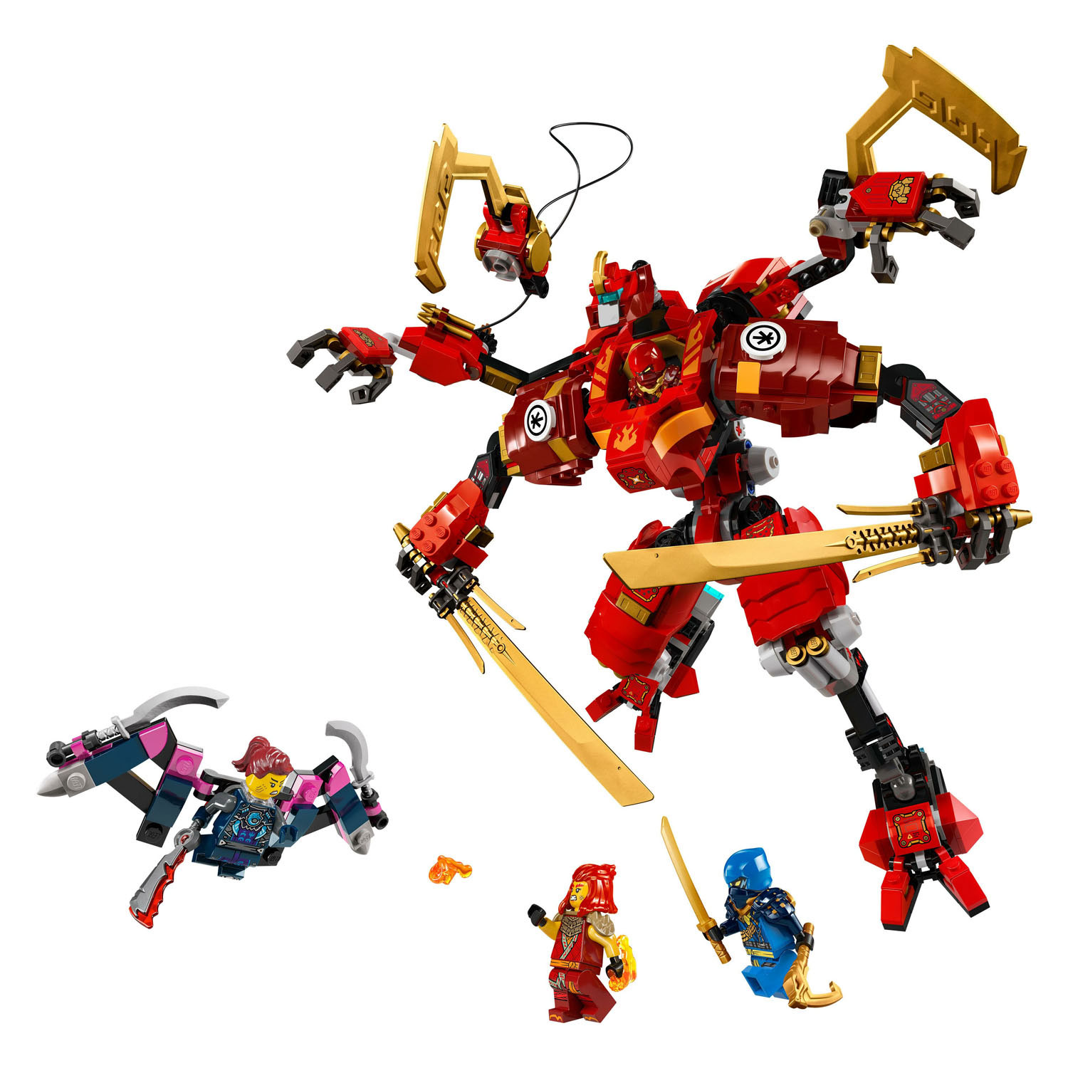 LEGO Ninajago 71812 Le robot d'escalade ninja de Ka