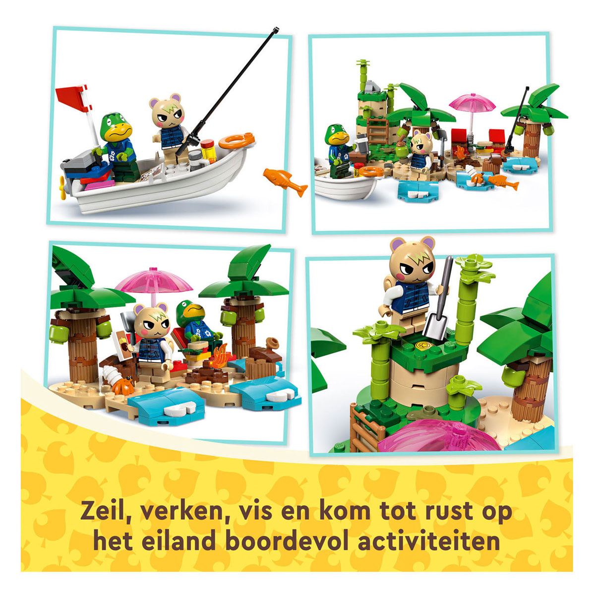 LEGO Animal Crossing 77048 Kapp'ns Eilandrondvaart