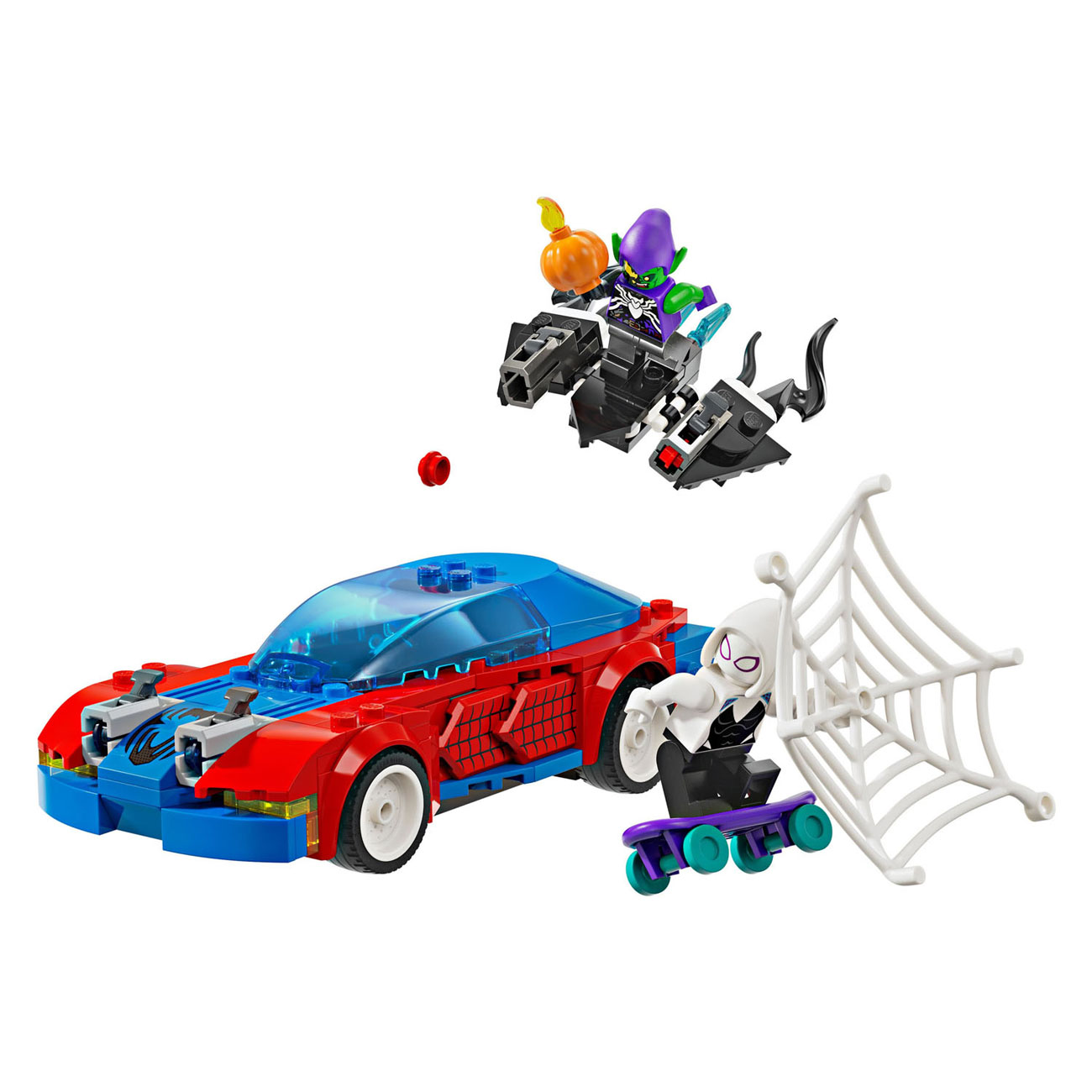 LEGO Super Heroes 76279 Spider-Man-Rennwagen und Venom Green Goblin
