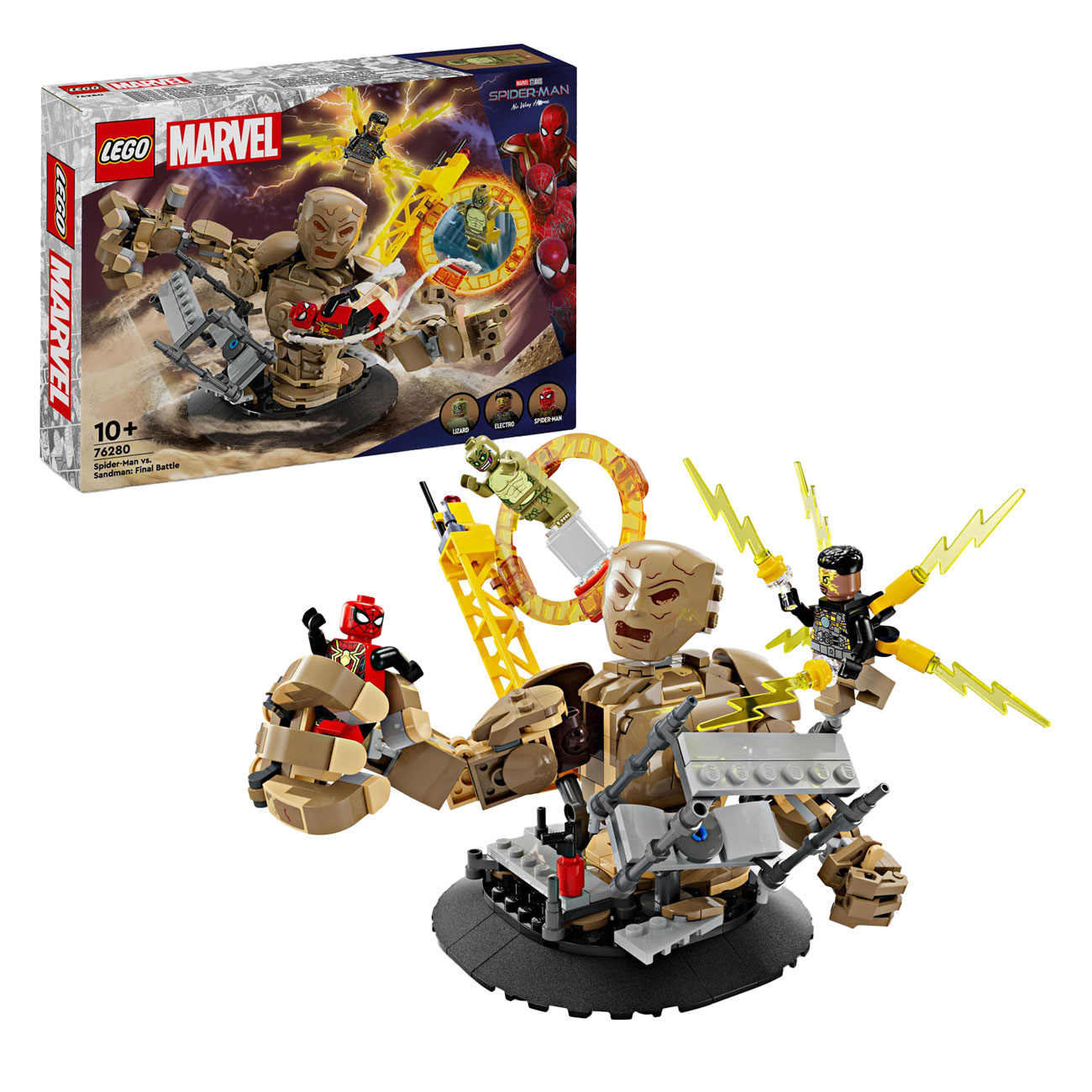 Lego LEGO Super Heroes 76280 Spider-Man vs. Sandman: Eindstrijd