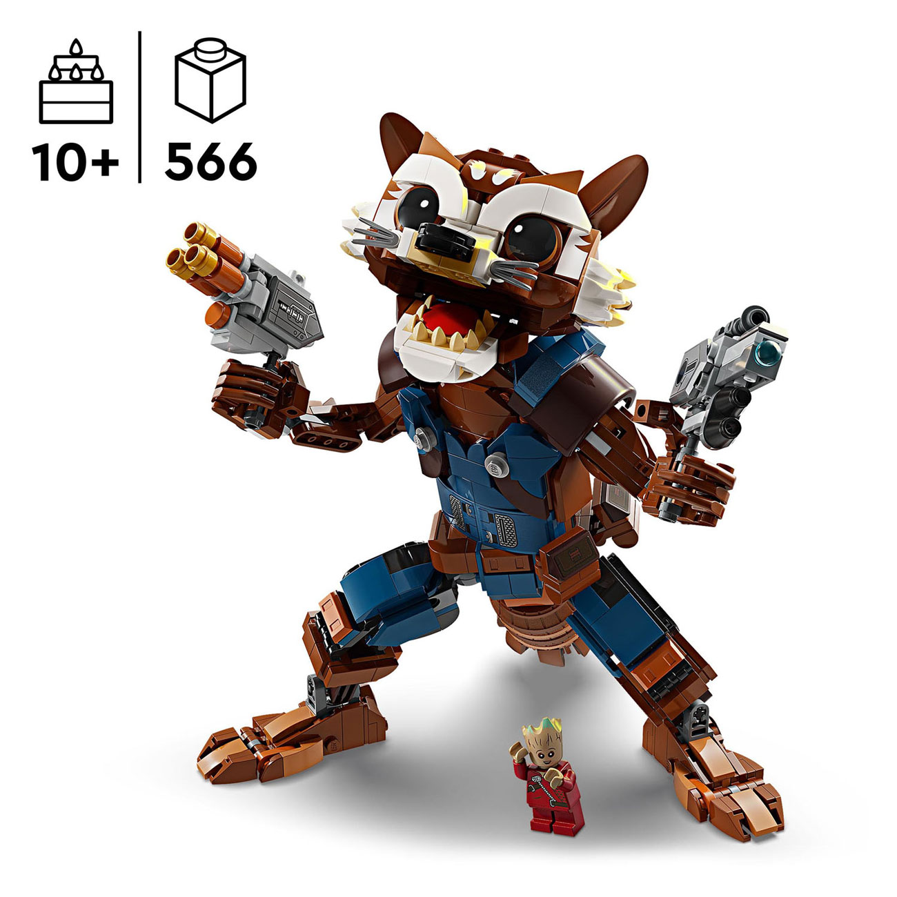 LEGO Super Heroes 76282 Rocket en Baby Groot