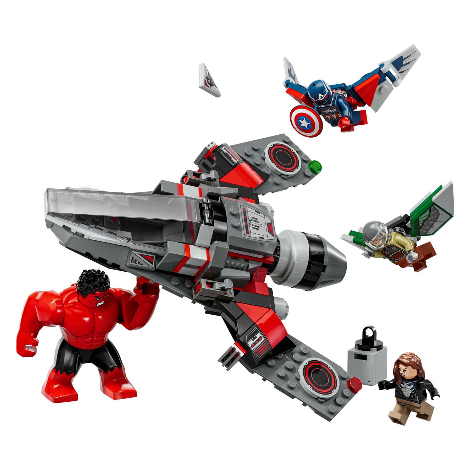 LEGO Marvel 76292 Captain America vs. Rode Hulk Duel