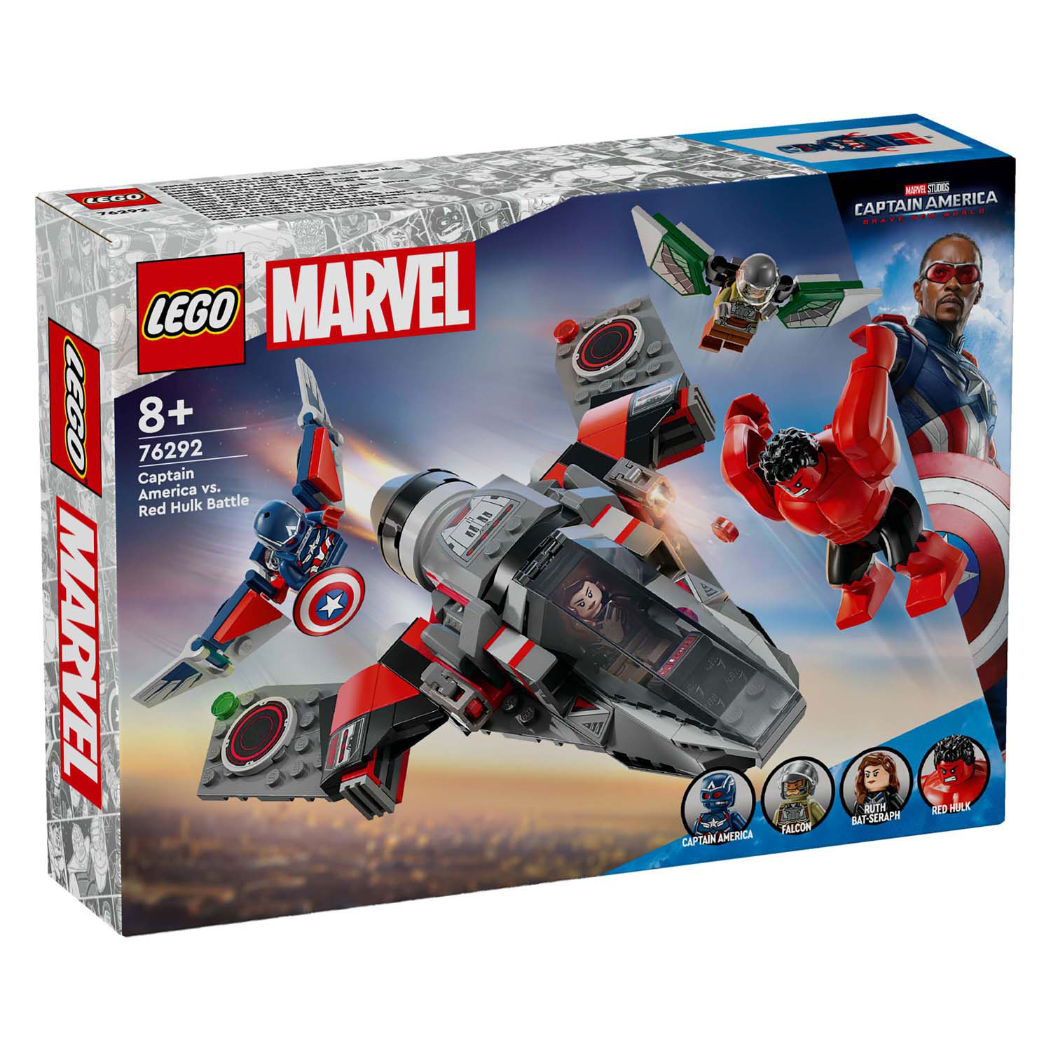 LEGO Marvel 76292 Captain America vs. Rode Hulk Duel