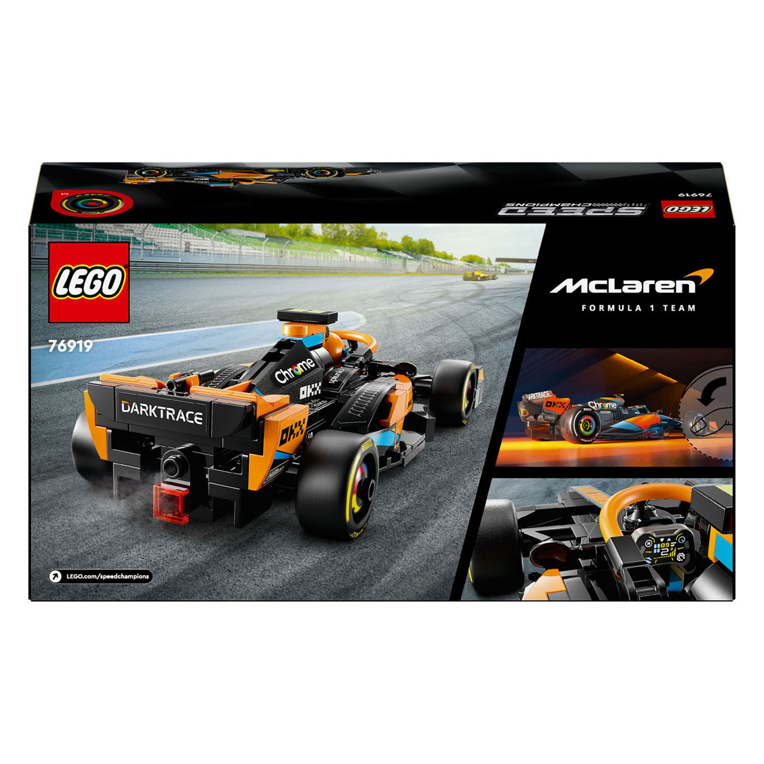 LEGO Speed ​​Champions 76919 McLaren Formel-1-Rennwagen 2023