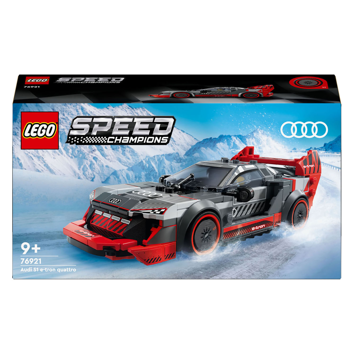 LEGO Speed ​​​​Champions 76921 Audi S1 ​​E-tron Quattro Rennwagen