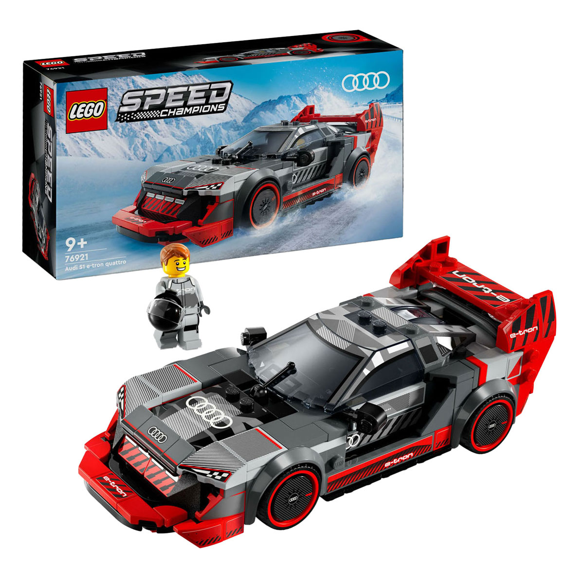 LEGO Speed ​​​​Champions 76921 Voiture de course Audi S1 ​​​​E-tron Quattro
