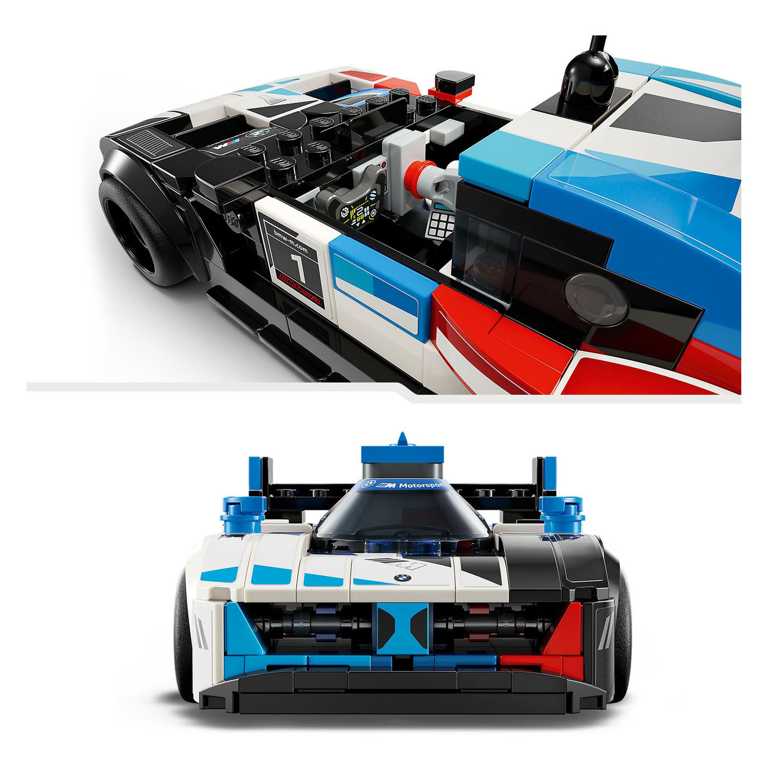 LEGO Speed ​​​​Champions 76922 Voitures de course BMW M4 GT3 et BMW M Hybrid V8