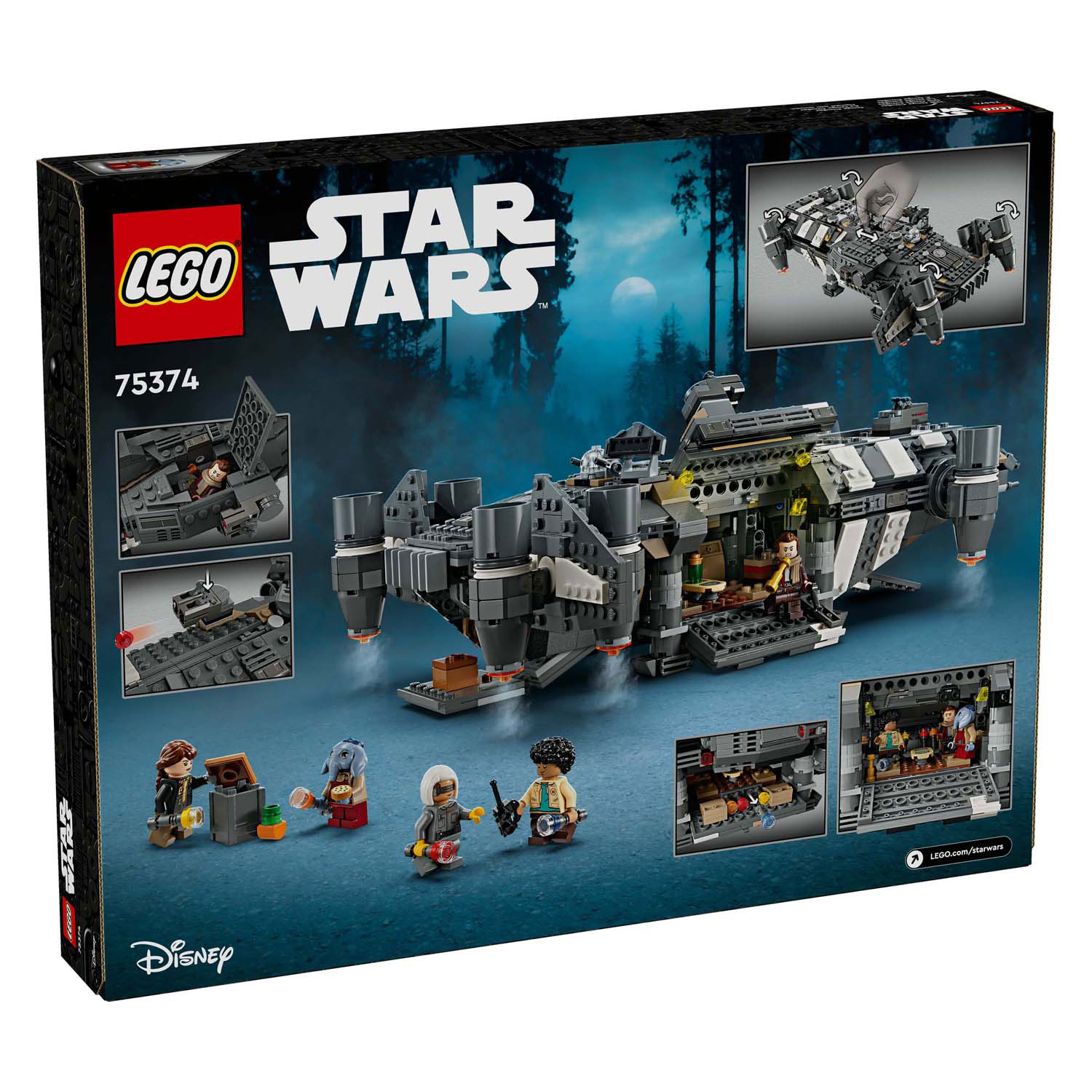 LEGO Star Wars 75374 De Onyx Cinder