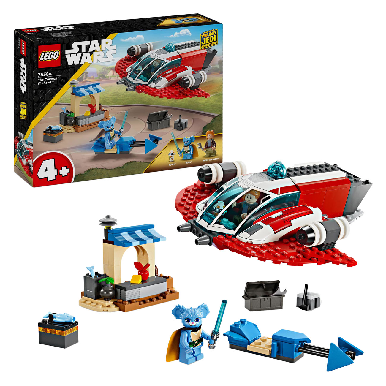 LEGO Star Wars 75384 Le Firehawk cramoisi