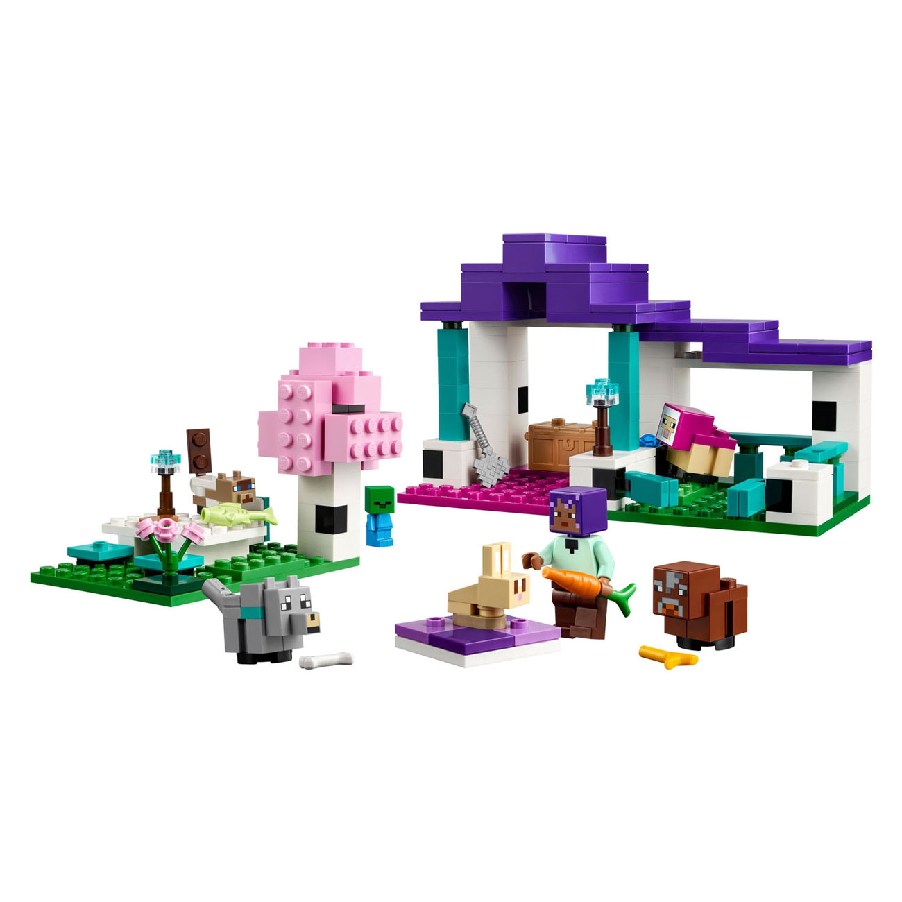 LEGO Minecraft 21253 Le refuge pour animaux