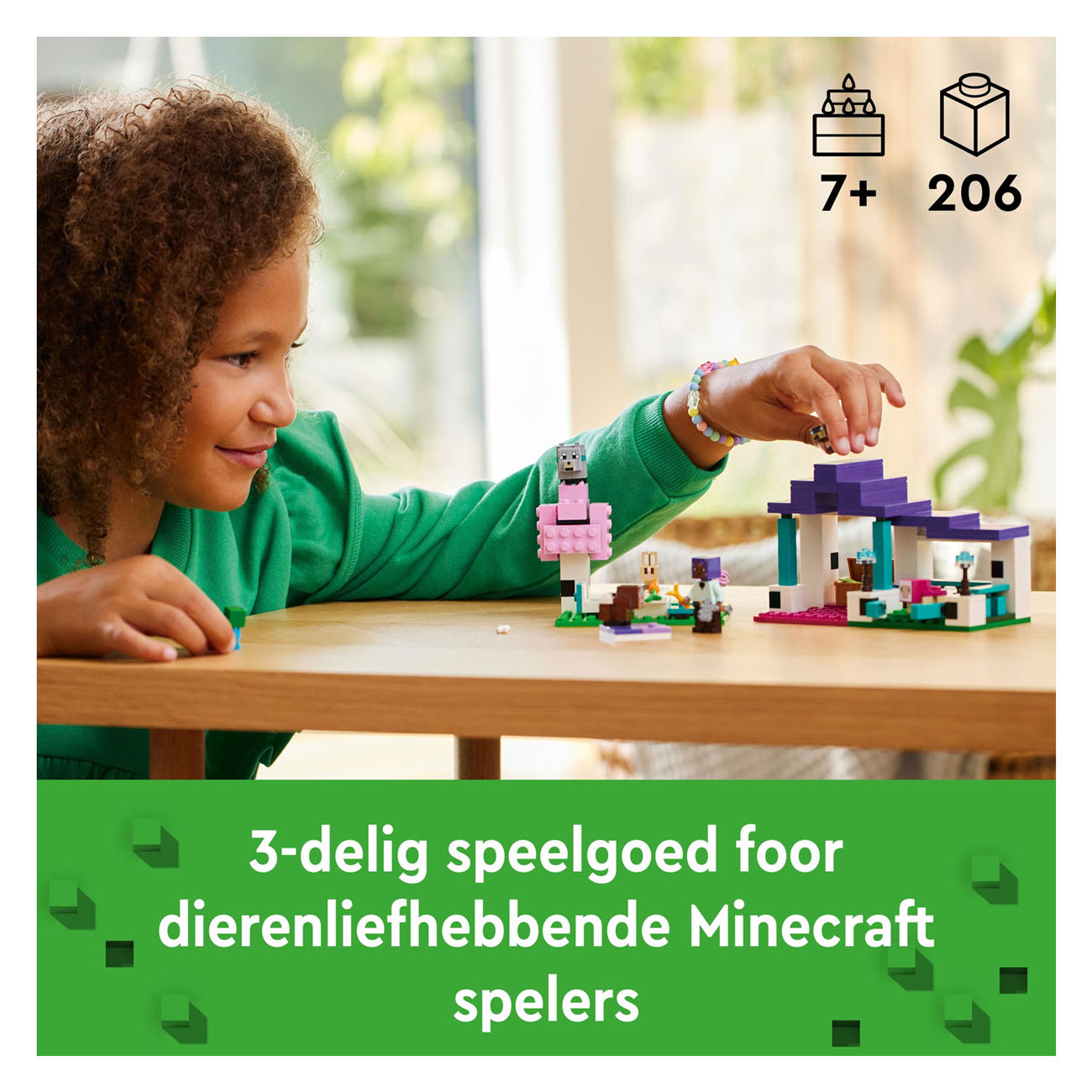 LEGO Minecraft 21253 Das Tierheim