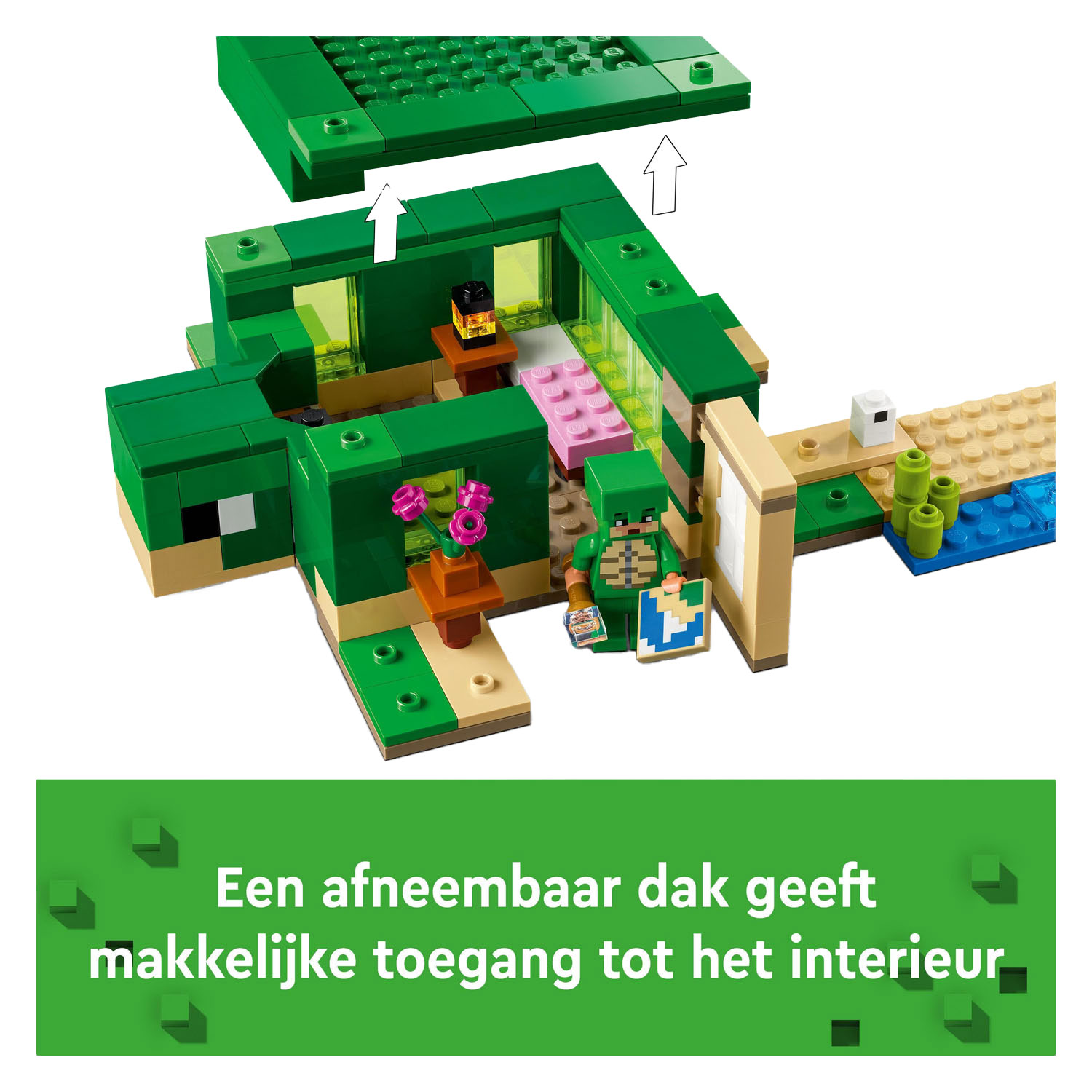 LEGO Minecraft 21254 Het Schildpadstrandhuis