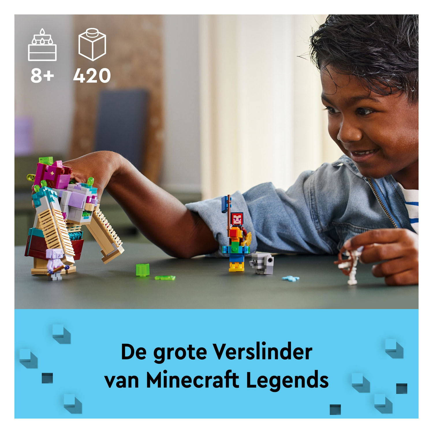 LEGO Minecraft 21257 Duell mit dem Verschlinger