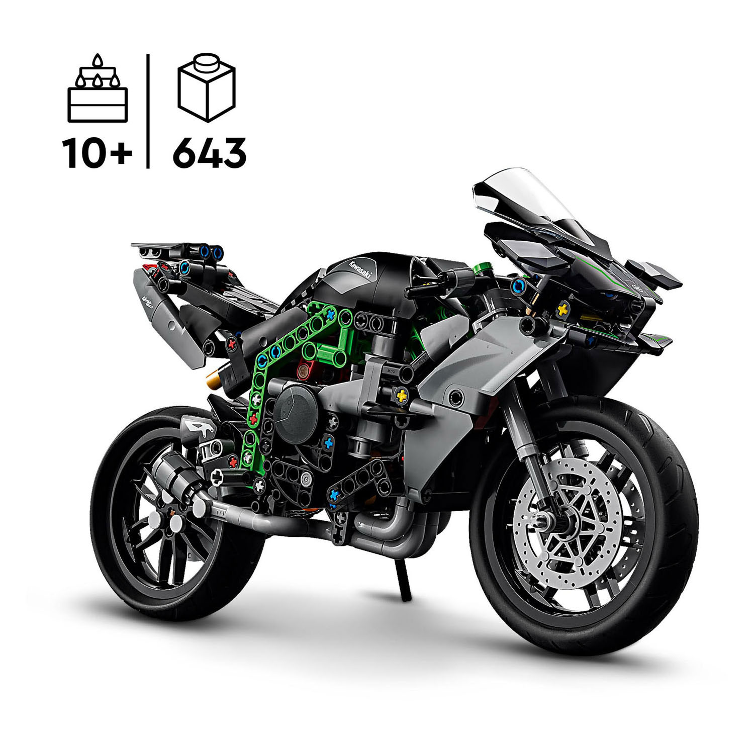 LEGO Technic 42170 La moto Kawasaki Ninja H2R