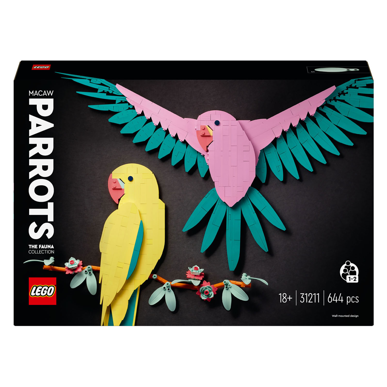 LEGO Art 31211 Ara-Papageien