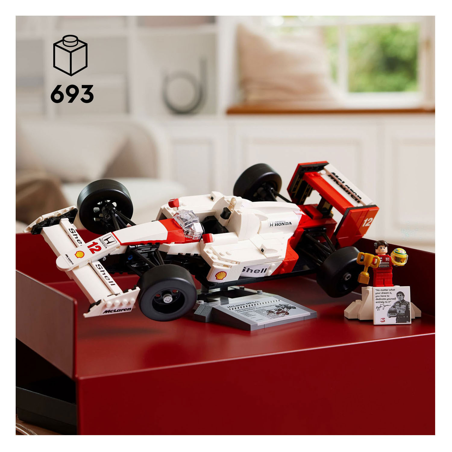 LEGO ICÔNES 10330 McLaren MP4/4 et Ayrton Senna