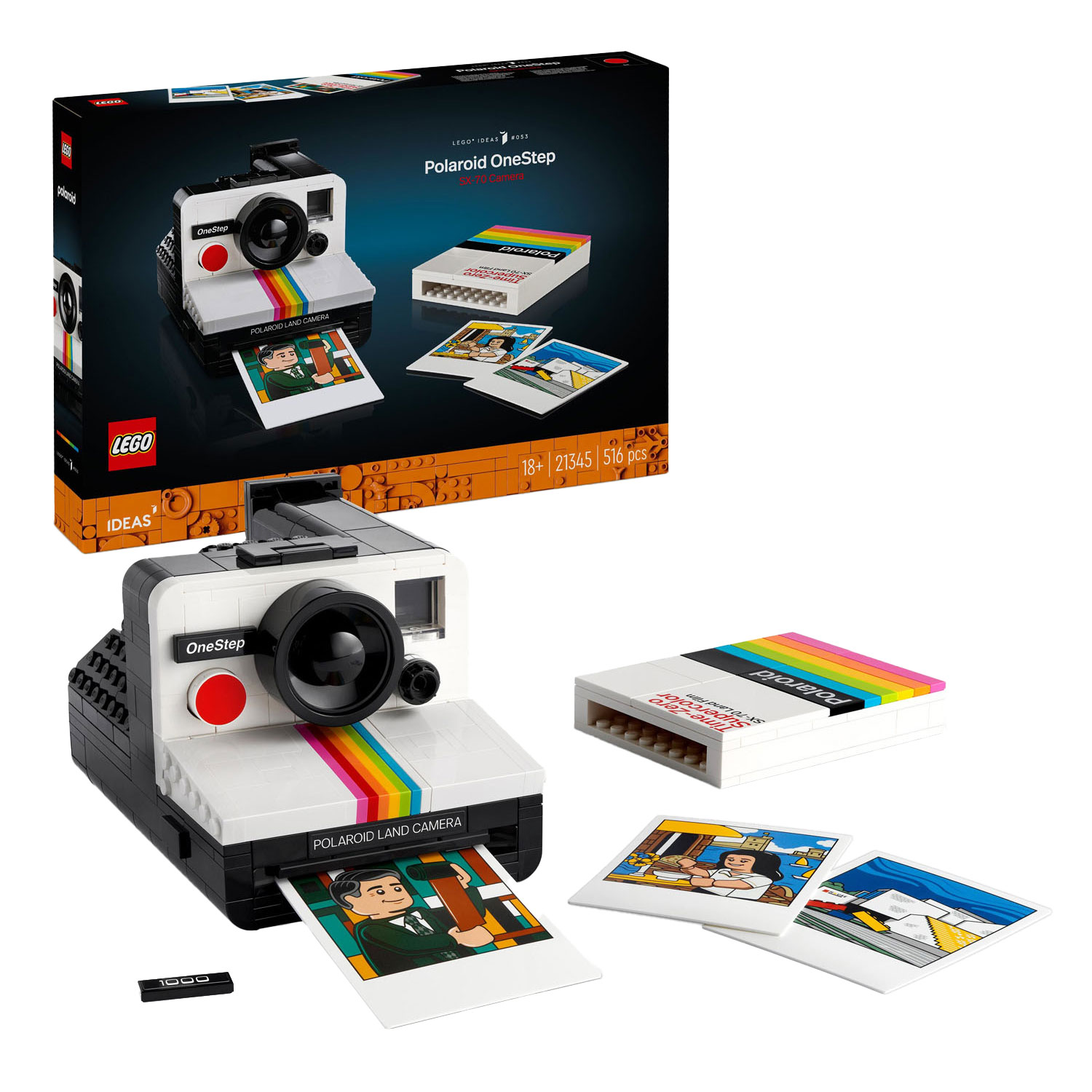 LEGO Ideas 21345 Appareil photo Polaroid OneStep SX-70