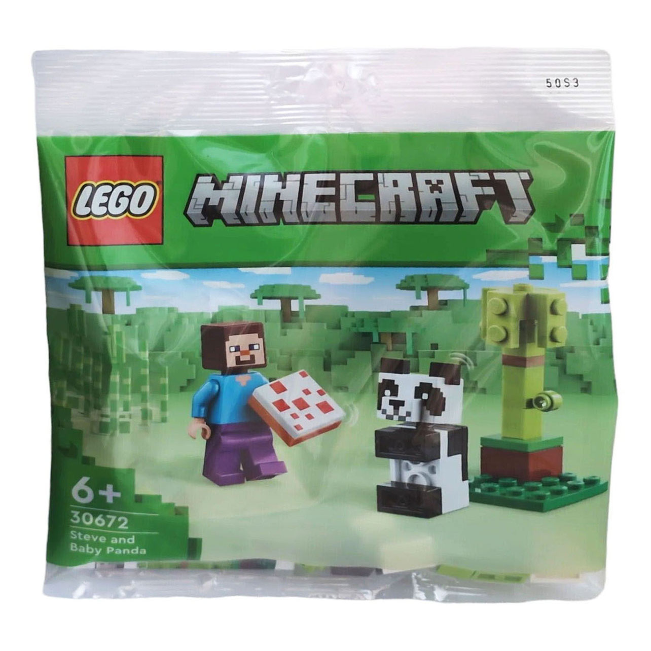 LEGO Minecraft Figurine Steve avec casque en fer + épée : : Jeux  et Jouets